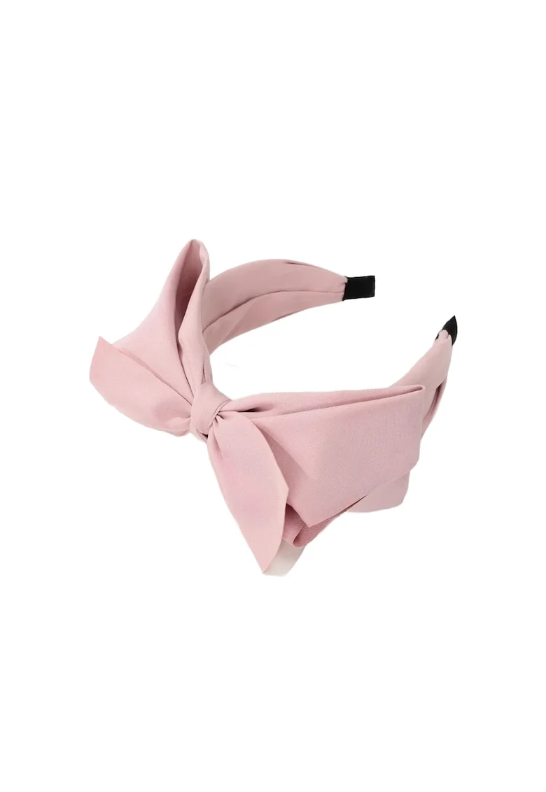 Bentita Lata Roz cu Funda Eleganta pentru Fetite - Accesoriu de Par Versatil si Confortabil