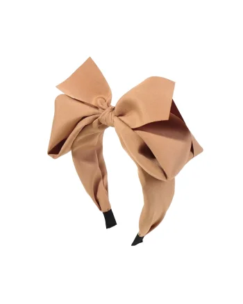 Bentita Lata cu Funda Maro - Accesoriu Elegant si Confortabil pentru Fetite, Ideal pentru Ocazii Speciale