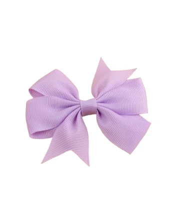 Set agrafe fundita mov pentru fete - Accesorii elegante si rezistente pentru par, 8 cm, 2 bucati