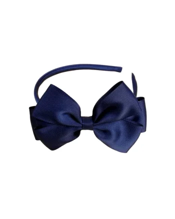Bentita Eleganta cu Funda Bleumarin – Accesoriu Premium pentru Fetite, Ideal pentru Ocazii Speciale
