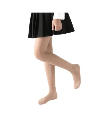 Dresuri Fete Elegante cu Inimioare - Design Bej Delicat, Confortabile și Versatile pentru Orice Ocazie, Bej