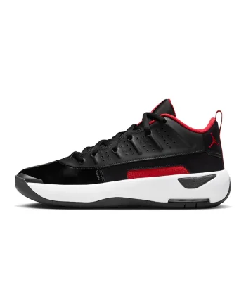 Pantofi mid-cut Jordan Max Aura 7 pentru baschet, Rosu/Negru