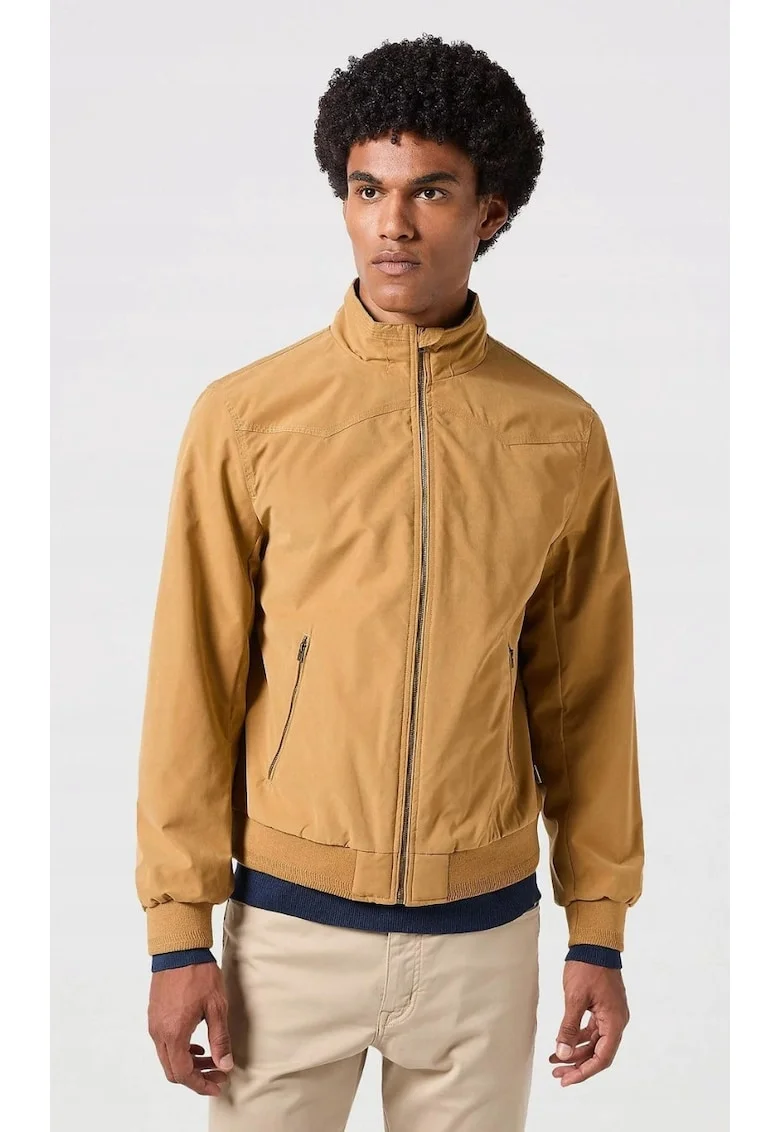 Geaca de vant barbati,  HARRINGTON, regular fit, culoare bej, bumbac,