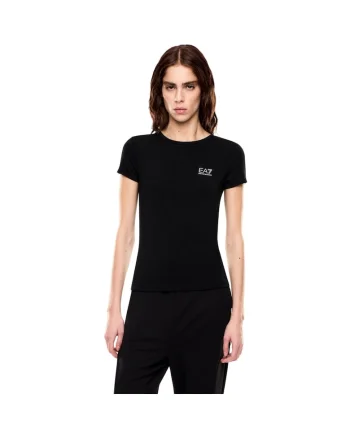 Tricou  EA7 Natural Ventus7 W 55364, Negru