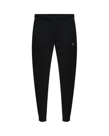 Pantaloni sport barbati, U.S. GRAND POLO, IAN 9003, negru, bumbac/poliester
