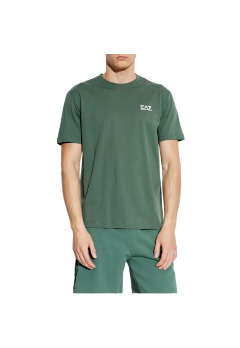 Tricou  EA7 Train Logo Series M SS EXT 55313, Verde