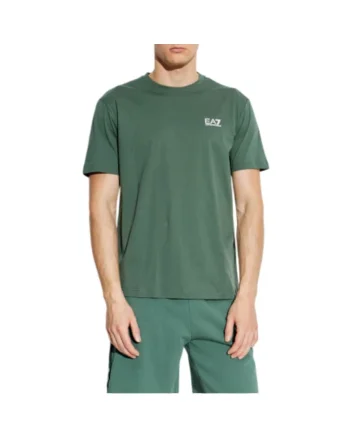 Tricou  EA7 Train Logo Series M SS EXT 55313, Verde