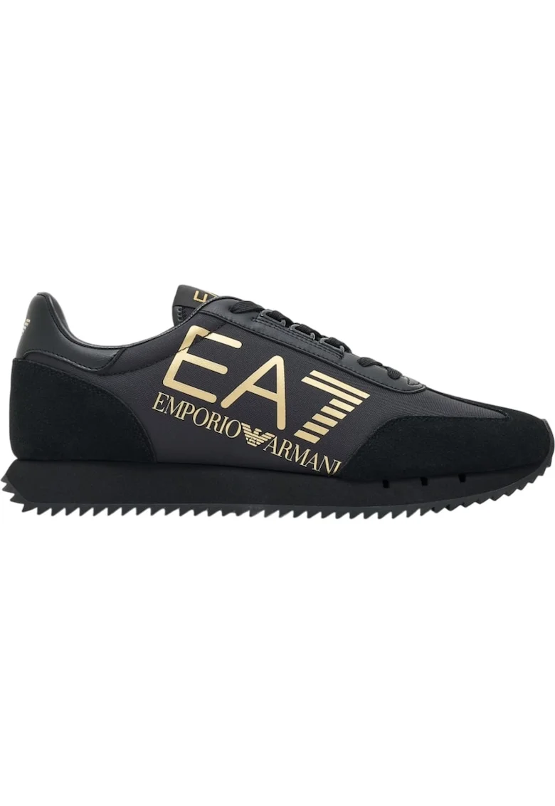 Pantofi sport  EA7 Black&White Vintage NY 55528, Auriu/Negru