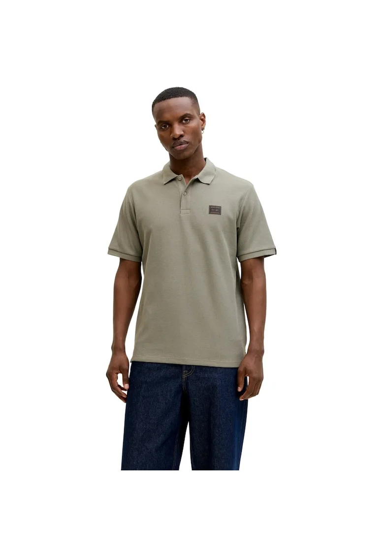 Tricou JACK &JONES Daytona Polo SS 55602, Kaki