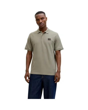 Tricou JACK &JONES Daytona Polo SS 55602, Kaki