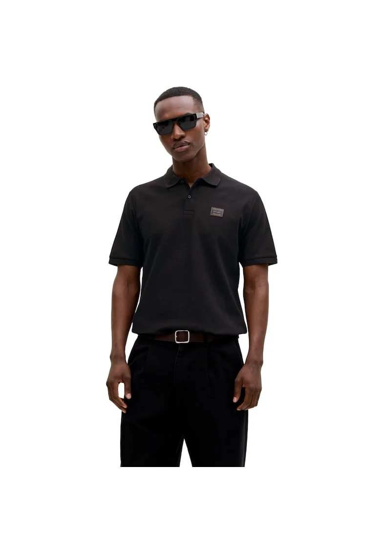 Tricou JACK &JONES Daytona Polo SS 55592, Negru