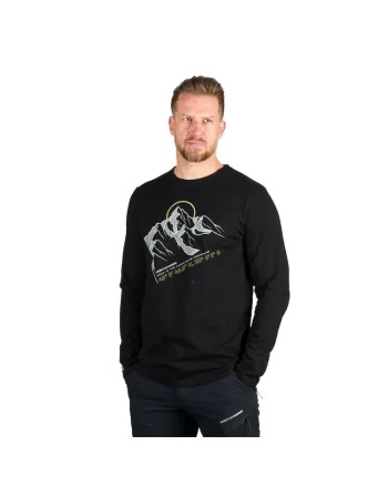 Tricou bumbac organic barbati Daru, Negru