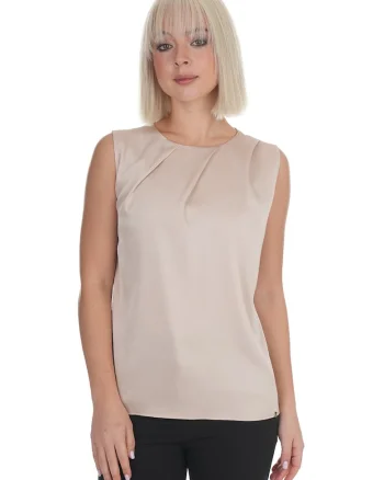 Top uni din satin