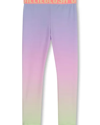 Colanti cu model tie-dye, Galben/Violet/Roz