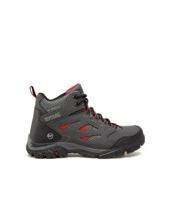 Ghete trekking barbati,  85195, Piele ecologica, Gri, Gri