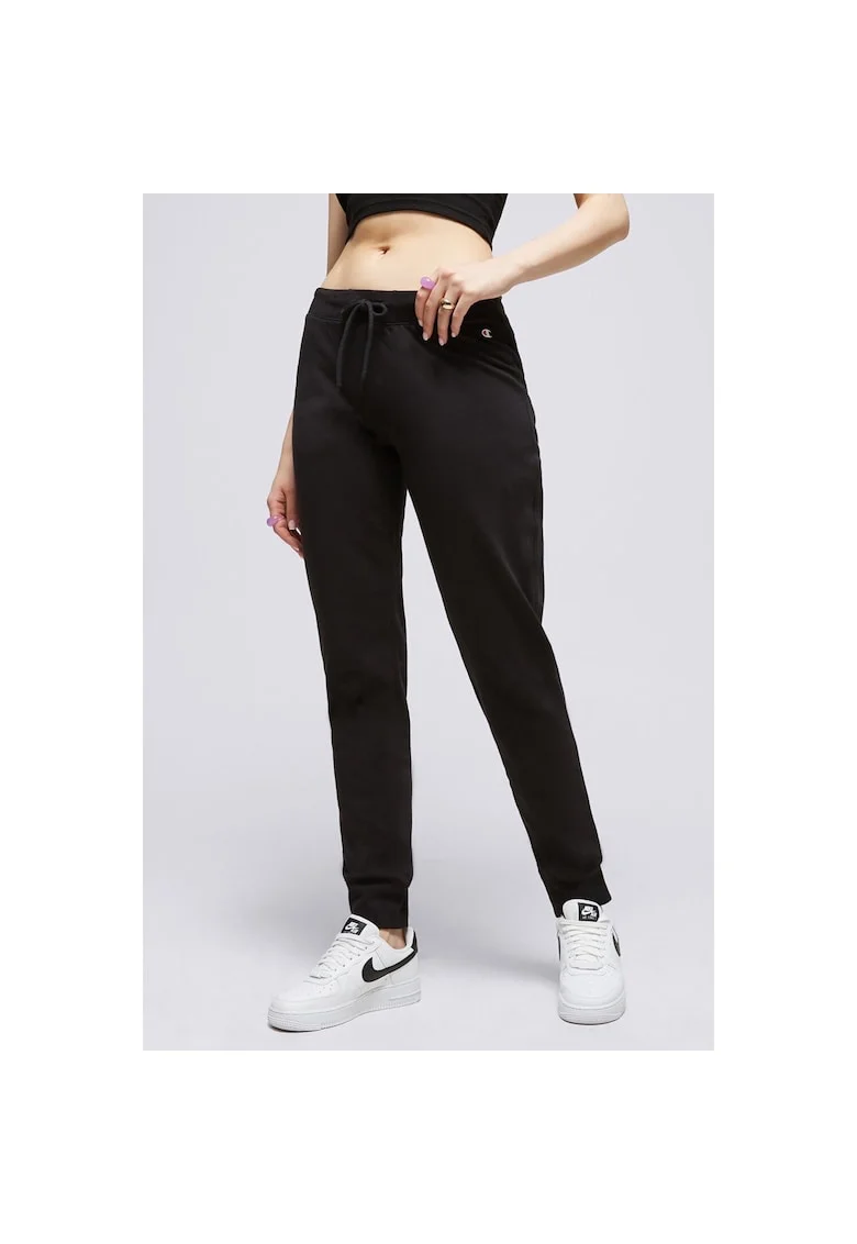 Pantaloni trening dama,  Negru, Mini Logo 2230, Negru