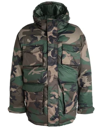 Geaca Barbati,  Verde, Camuflaj 2313, Camuflaj