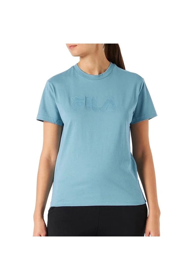 Tricou Dama,  Albastru, Bumbac 2194, Albastru