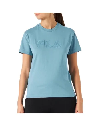 Tricou Dama,  Albastru, Bumbac 2194, Albastru