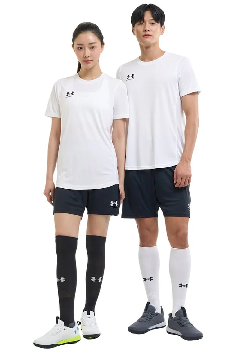 Pantaloni scurti pentru fotbal Challenger, Negru