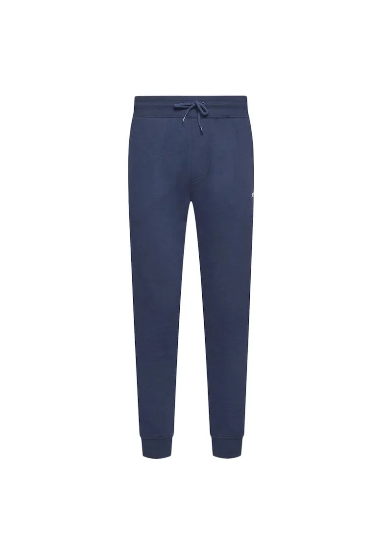 Pantaloni de trening barbati,  Bumbac, Logo Brodat 2130, Albastru