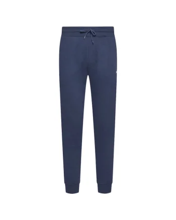 Pantaloni de trening barbati,  Bumbac, Logo Brodat 2130, Albastru
