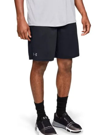 Pantaloni scurti cu buzunare laterale, pentru fitness Tech™, Negru