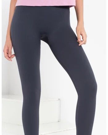 Colanti cu talie inalta pentru fitness, Gri carbune