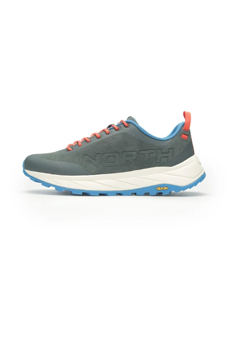 Pantofi de drumetie Vibram® Megagrip pentru barbati Nanga, Albastru/Gri inchis