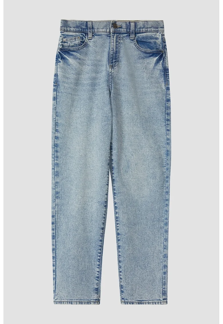 Blugi relaxed fit, Albastru pastel