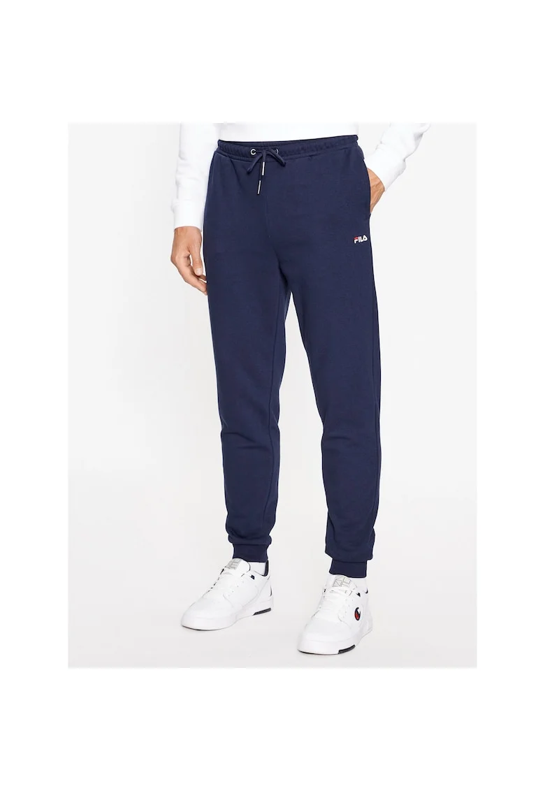 Pantaloni sport barbati,  303359898, Bumbac, Bleumarin