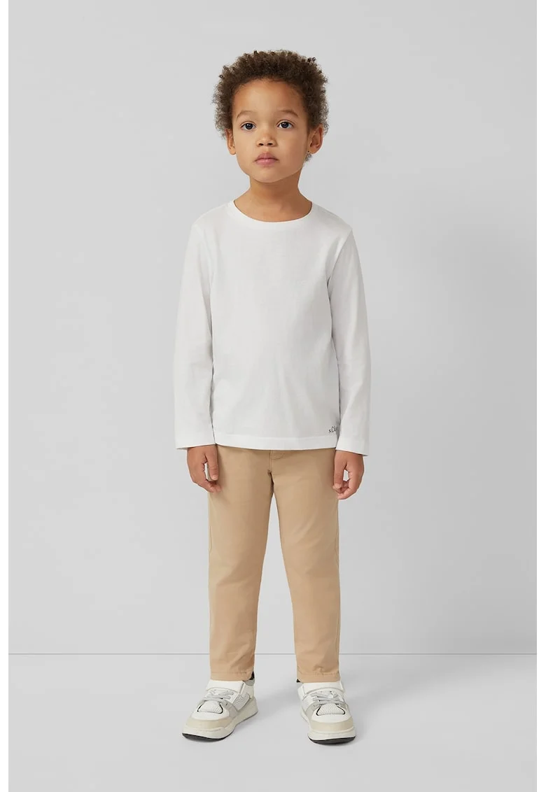 Pantaloni regular fit, Bej
