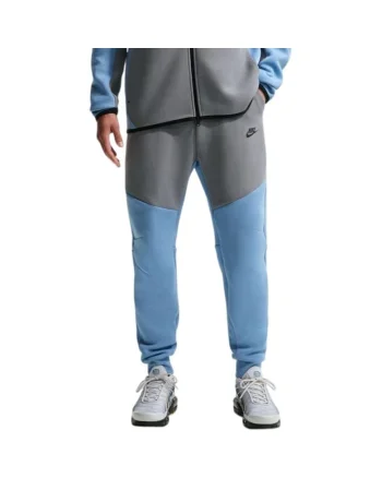 Pantaloni  Tech Fleece Jggr 55781, Gri/Albastru