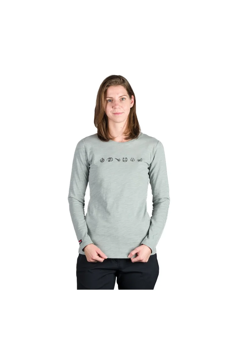 Tricou bumbac dama Elianna, Lightgreen