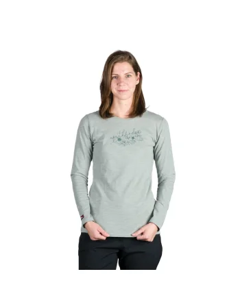 Tricou bumbac dama Iyana, Verde deschis
