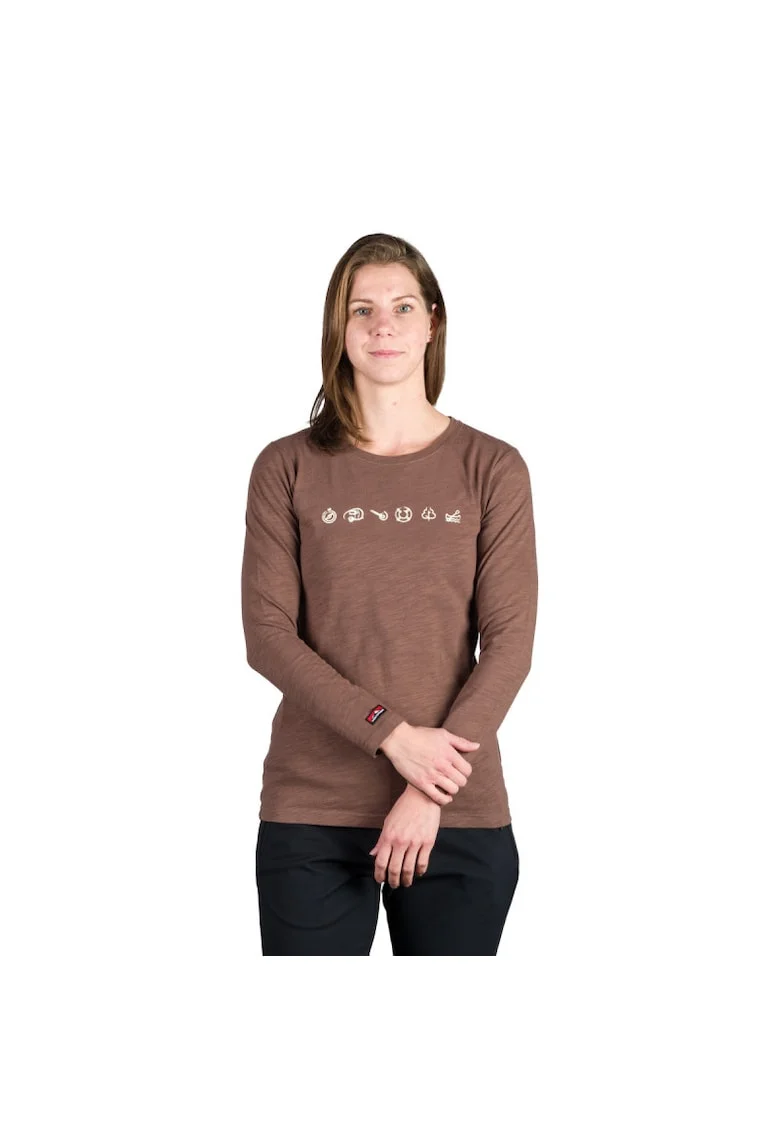 Tricou bumbac dama Elianna, Maro
