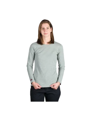 Tricou bumbac dama Carleigh, Verde deschis