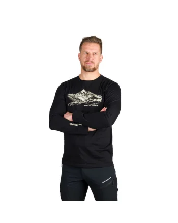 Tricou bumbac organic barbati Dacso, Negru