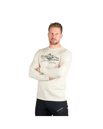 Tricou bumbac organic barbati Dacso, Crem