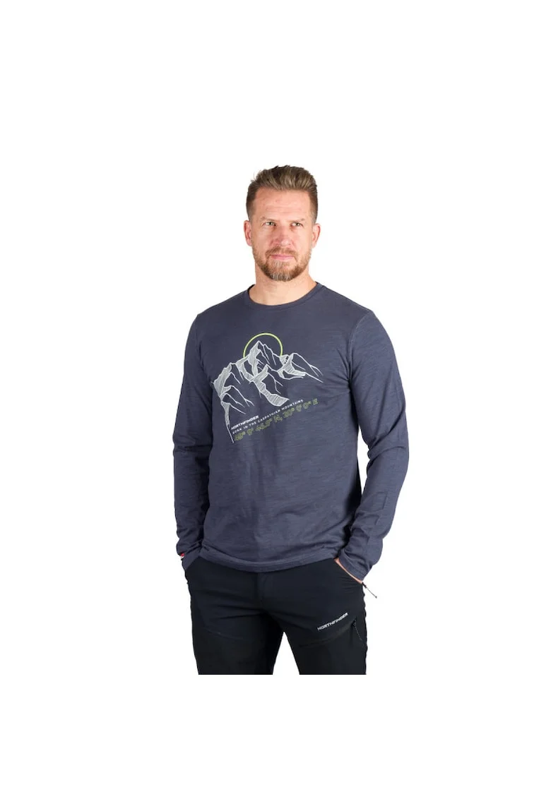 Tricou bumbac organic barbati Daru, Blue nights