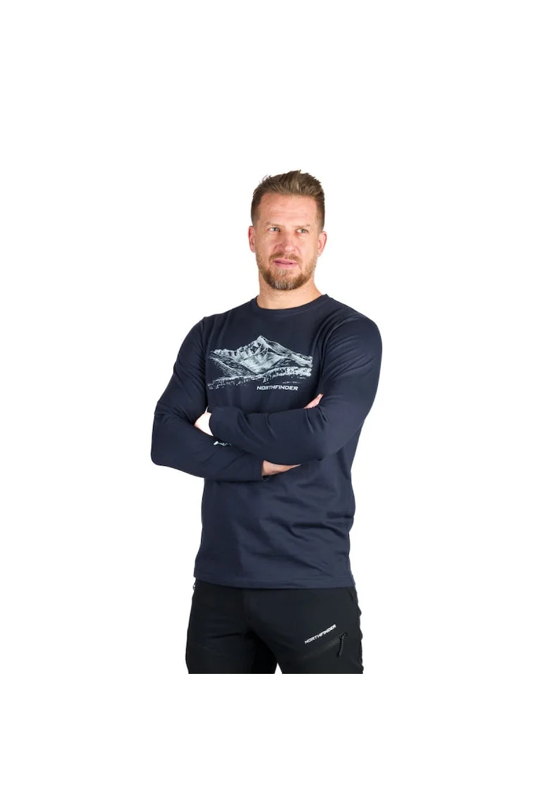 Tricou bumbac organic barbati Dacso, Blue nights
