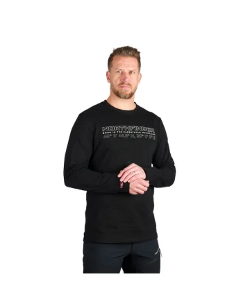 Tricou bumbac organic barbati Denes, Negru