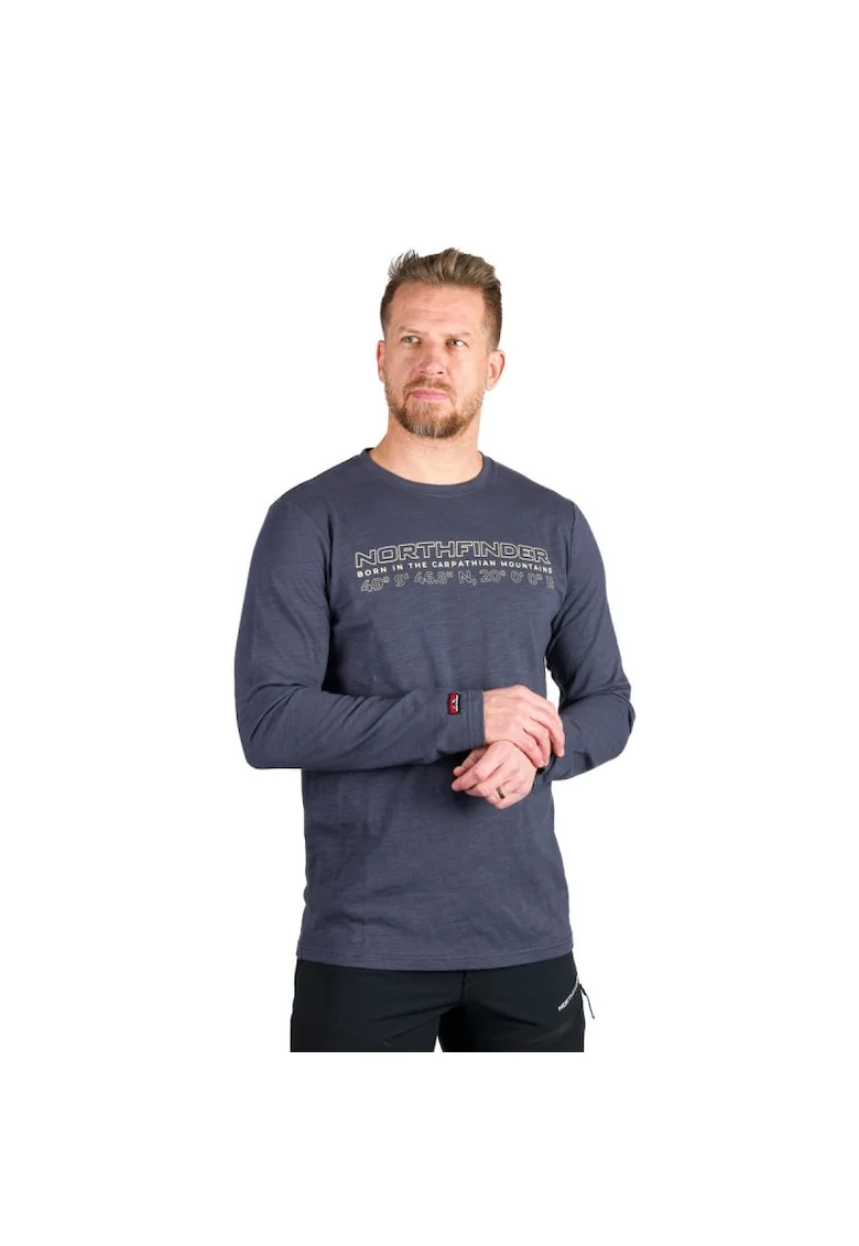 Tricou bumbac organic barbati Denes, Blue nights