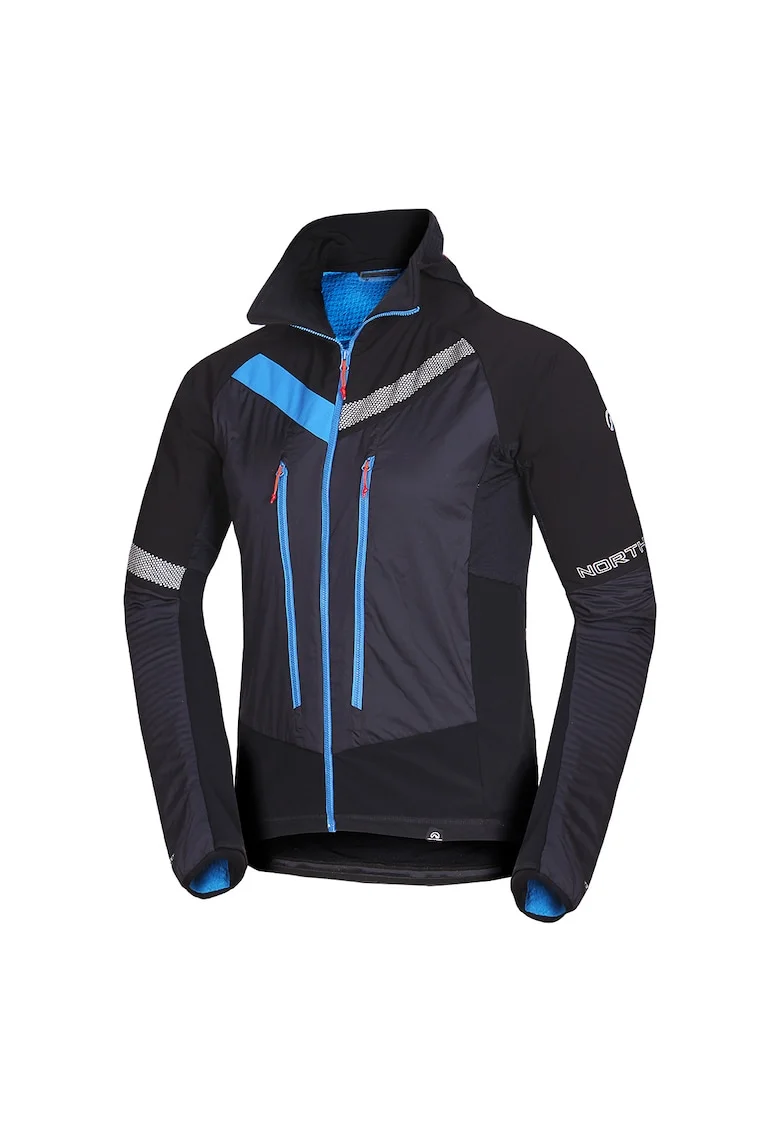 Geaca schi de tura Polartec® Alpha® barbati SOLISKO 3, Black Grey
