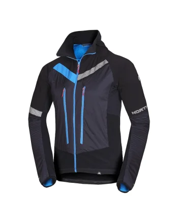 Geaca schi de tura Polartec® Alpha® barbati SOLISKO 3, Black Grey