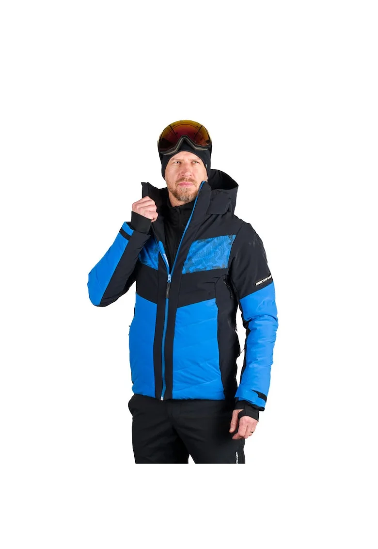 Geaca schi 20k/10k barbati Vasilli, Negru/Albastru