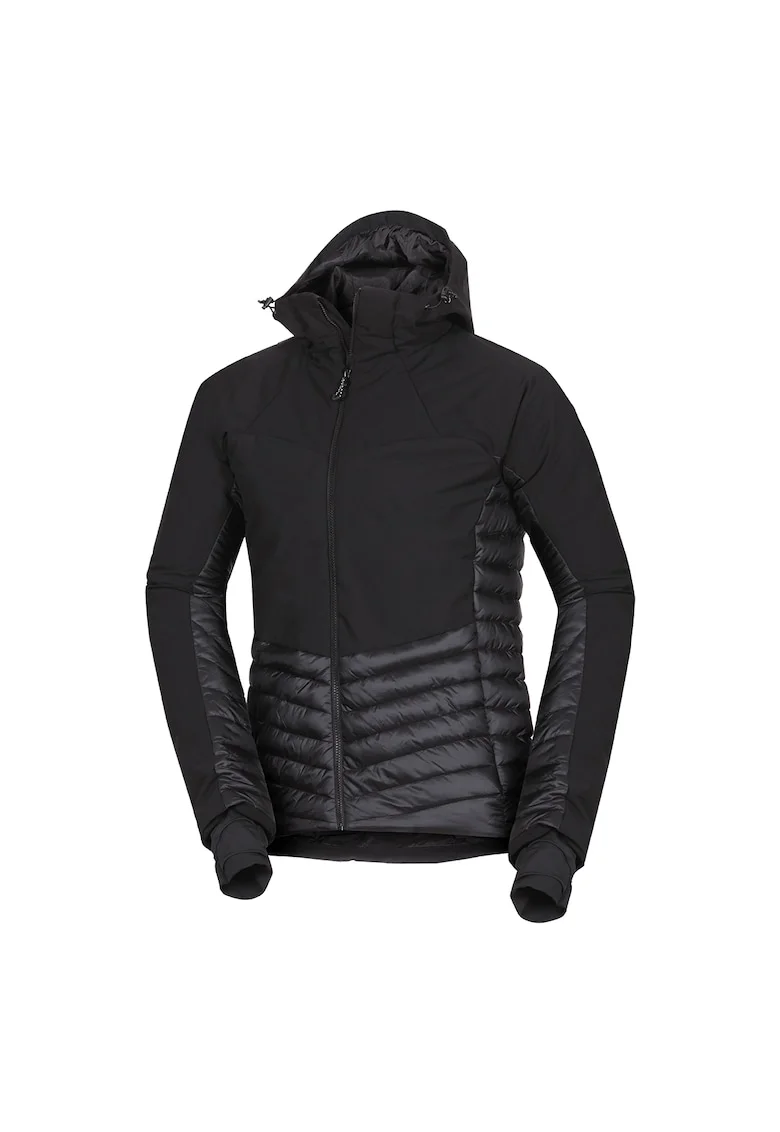 Jacheta hibrida softshell SEAL barbati Emeryk, Negru