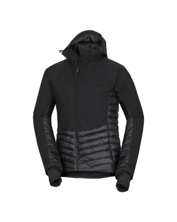 Jacheta hibrida softshell SEAL barbati Emeryk, Negru