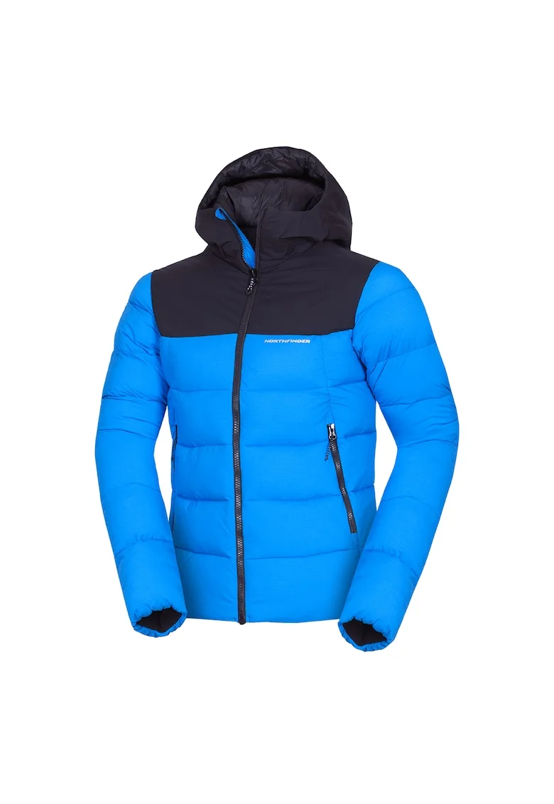 Jacheta outdoor 2L barbati Bronsilaw, Negru/Albastru