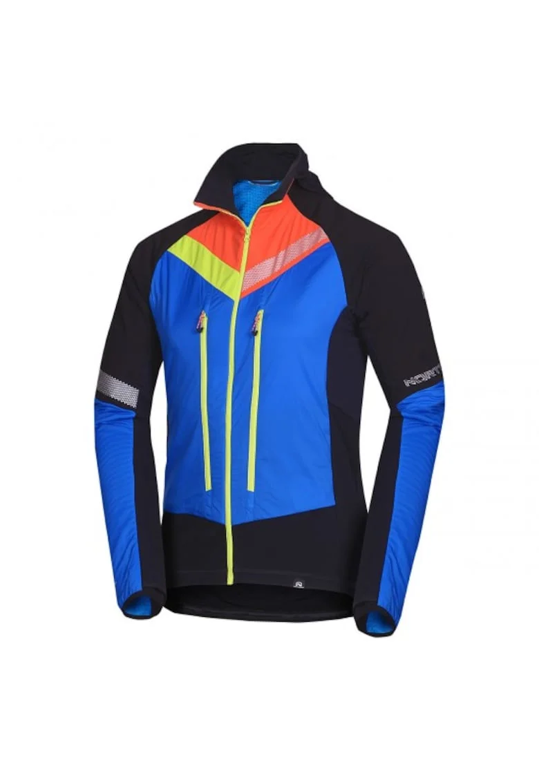 Geaca schi de tura Polartec® Alpha® barbati SOLISKO 3, Portocaliu/Albastru